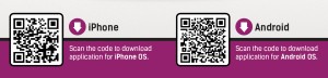 QR codes for DC Chefs App